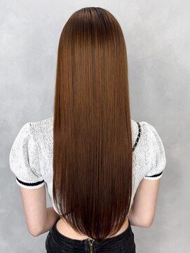 アイティーバイアルバム 八王子店(IT by ALBUM) ロング韓国ヘア顔周りレイヤー前髪カット_ba572951