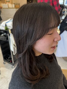 カインド 南青山(hair&make up KIND) 小顔サイドバンク　結んで可愛い