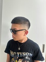 メンズサロン キング 枚方店(Men’s salon K!ng) メンズカット/ブリーチ/ニュアンスパーマ/メンズハイライト/眉毛