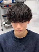 オーシャントーキョー 仙台(OCEAN TOKYO)&nbsp;シャドウパーマ刈り上げツーブロックマッシュ