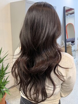 ニュイ 木更津(nuit) ピンクベージュ/アンブレラカラー/クールショート/前髪/木更津