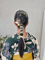 ヘアーアンドメイク アズール 浦和店(Hair&Make Azur)&nbsp;タイトポニー