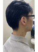 ツーブロック、ナチュラルバック
