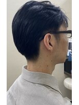 バームヘア(balm hair)&nbsp;ツーブロック、ナチュラルバック