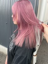 エダメ(EDAME) ブリーチピンク/顔まわりレイヤー