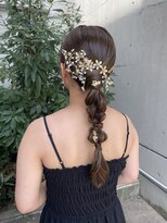 シロ(SILLO.)&nbsp;結婚式参列hair set