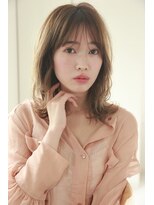 ヘアーアンドメイク エクリ 不動前店(Hair&Make equri) ふんわりミディアムレイヤー