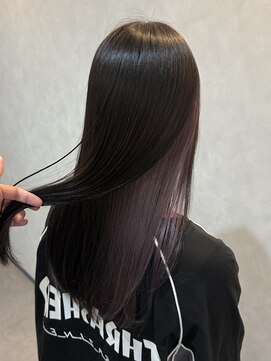 ルーチェ(Lu-che) インナーカラー×ラベンダーグレージュ