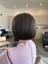 ボンドヘアステージ 良福寺店(BOND hair stage)&nbsp;シナモンベージュ×ツヤ感内巻きボブ