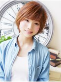 【ヘアジュレドゥ 松田】 可愛い女子ゆるふわショート