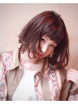 ノイ(neu) 外ハネ切りっぱなしボブ【静岡/静岡駅】