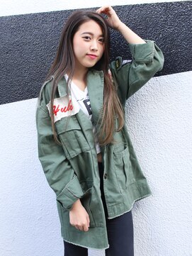 ラックスビー ユナイテッド 神戸三宮いくたロード店(LUXBE UNITED) アッシュストレート【LUXBE 神戸三宮いくたロード店】