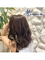 モアナ バイ ヘッドライト 武蔵小杉店(Moana by HEADLIGHT)&nbsp;女性らしい柔らかさ透明感のあるフォギーベージュアッシュ