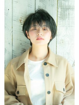 ロンド レグリーズ 立川(Lond leglise) 【山方　直也】小顔×マッシュショート×ワンサイドショート