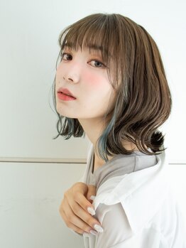 ヘアーロギア ニコ 名古屋駅店(hair LOGiA nico)の写真/【名駅徒歩5分】明るめも暗めも最旬トレンドカラーに◎透明感のあるカラーとツヤ髪を同時に叶えてくれる♪