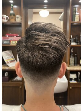 ヒロギンザ 八重洲店(HIRO GINZA) かき上げニュアンスマッシュサイドパート韓国マッシュフェード