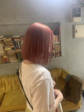 ロイジー(roijir) 表参道roijir ハイトーンカラー×ペールピンク