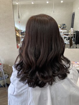 パペル(PAPEL) 大人女性似合わせカット+カラー+前髪ハイライト