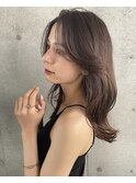 ★20代30代40代◎ 小顔ヘア 簡単スタイリング かきあげ前髪