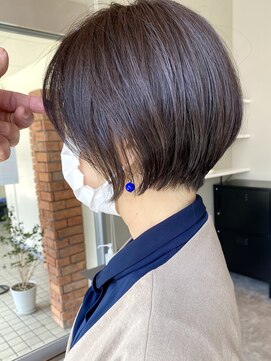 オレンジドロップ 長岡駅店(orange drop) 20代/30代/40代/大人可愛い/ショート/小顔/丸み/アッシュカラー