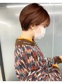 エレノア 新宿西口店(Eleanor) おさまりの良いショート、暖色カラーもおすすめです♪