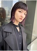 インナーカラー×ピンクバイオレット【本多身和子】