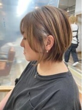 ライズ バイ レボ(RISE by REVO) 大人可愛いイメチェンモードヘアダークアッシュチェリーブラウン