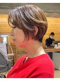 ♪大人毛流れショート♪【大阪難波美容室 中塚孝博】