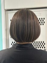 マティーナ ヘアー 池袋(Matina hair)&nbsp;【ミニボブ×ベージュハイライト】20代30代40代