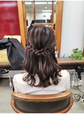簡単ハーフアップアレンンジ【BELL桜新町/用賀】