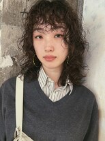 ドットプラス リム(Dot+LIM)&nbsp;（stylist高橋）ミディアムレイヤーパーマ