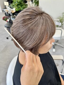 アルトル 池袋(altru) 白髪ぼかしグレージュ