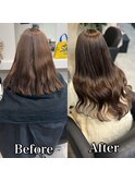 《シールエクステ》natural brown
