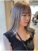 【December】ワンブリーチで作る透明感グレージュ◎
