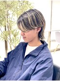 センター分け
