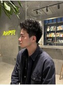 メンズカットメンズショートニュアンスパーマスパイキーショート
