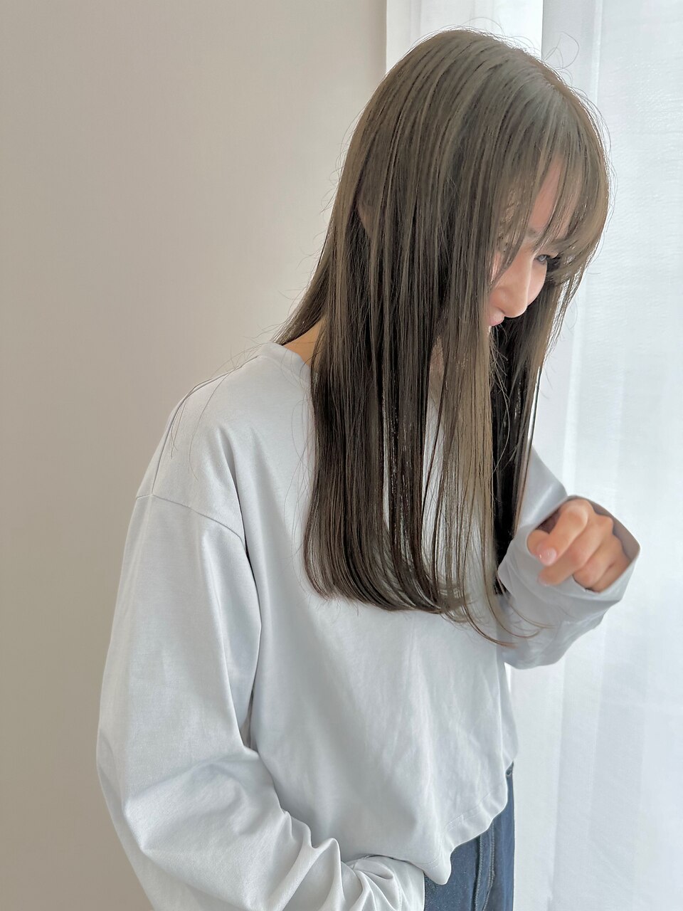 《新規》オススメ☆　カット ＋透明感 カラー＋3step トリートメント12800→