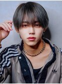 【BLEACHi】クールシルバー×ハイライトラウンドマッシュ