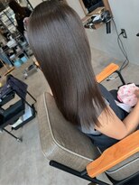 ロウ 町田(ROW)&nbsp;大人かわいいエギョモリ ミルクティーブラウン ひし形シルエット