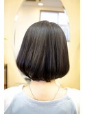 ふんわりワンカールボブ