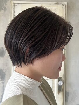 カムジーヘッド(COMEGHEAD) 大人ショートボブ丸みショートカットマッシュショート前髪あり