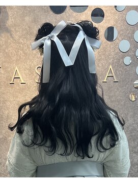 バサラ 池袋店(VASARA) ツインハーフ♪着物ヘア/浴衣ヘア/卒業式ヘア/成人式ヘア