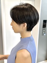 ハルキミナトジャパン センダイ(HARUKI MINATO japan SENDAI)&nbsp;黒髪耳かけショート