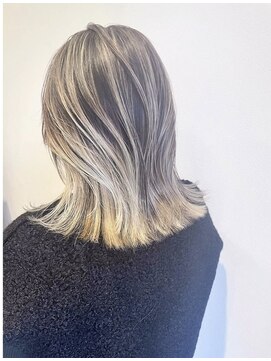 ヘアーラニッシュ 船橋店(hair Lanish) ミルクティーベージュ/ハイライトカラー/20代30代40代