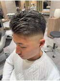 メンズ刈り上げツーブロックすっきり