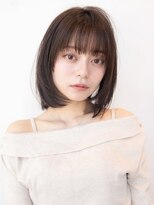 イルハバナ 渋谷(ill HAVANA) 20代30代大人かわいい/斜めバング/シルキーベージュ/小顔/前髪