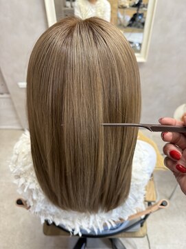 ラメル(RAMEL) 髪質改善カラー+補強TR