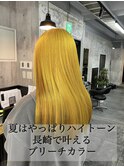 長崎ハイトーン 韓国 ケアブリーチ イエロー