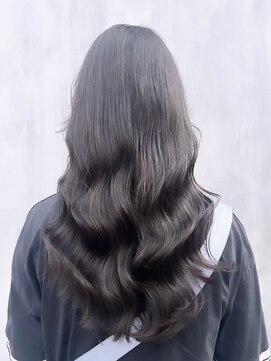 チョビー(Chobii) 表参道/コテ巻き風パーマ/アッシュ/デジタルパーマ/k121