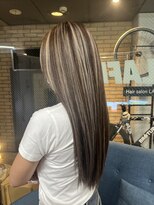 ラフ(LAFF)&nbsp;#着物#メルティーカラー#フェミニンロング#ウェーブミディアム